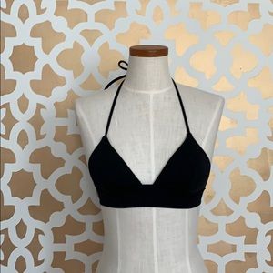 Victoria’s Secret Black Bikini Top. Size XS.